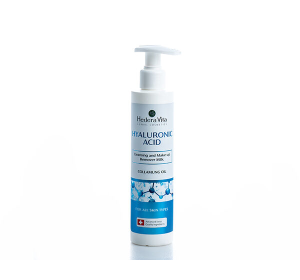 HYALURONIC ACID Mleko za čišćenje lica i skidanje šminke, 200ml Hedera Vita