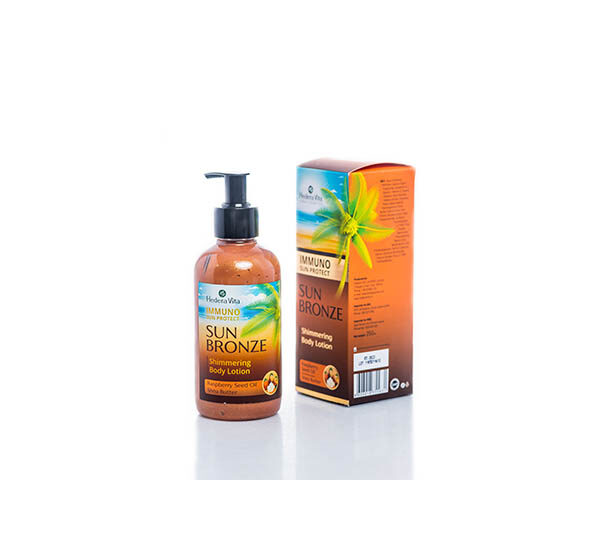 SUN BRONZING LOSION, 250ML Hedera Vita
